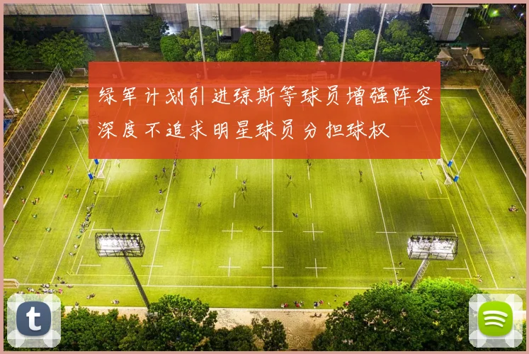 绿军计划引进琼斯等球员增强阵容深度不追求明星球员分担球权